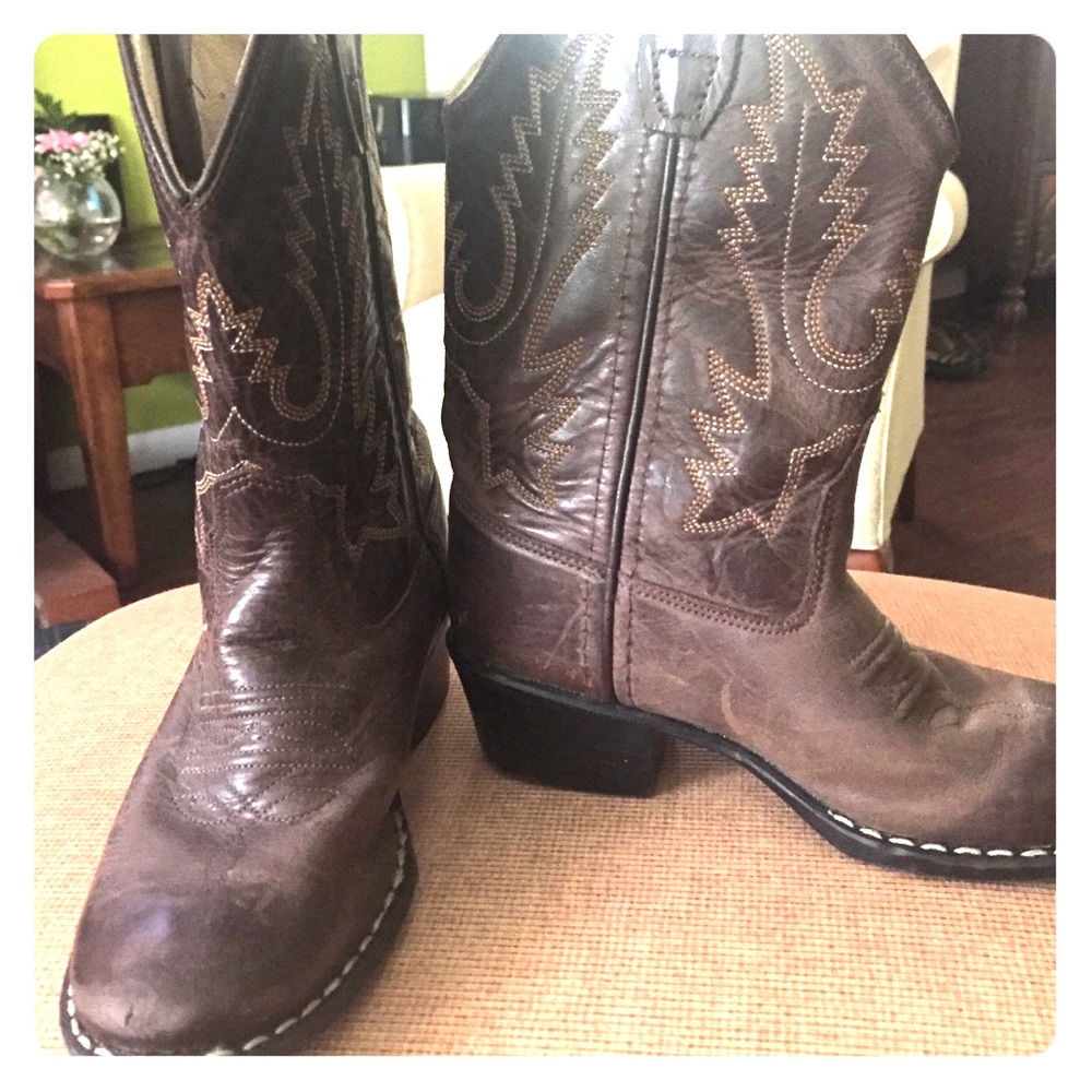 Little Boys Cowboy Boots Size 13ish